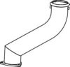 DAF 1328613 Exhaust Pipe